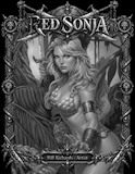 Red Sonja Jungle Sentinel framed fantasy artwork