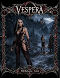 Vespera and companions on the dark road