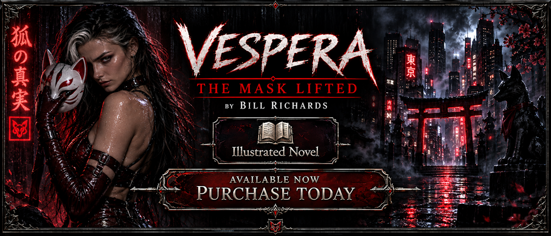 Buy Vespera The Mask Lifted illustrated novel